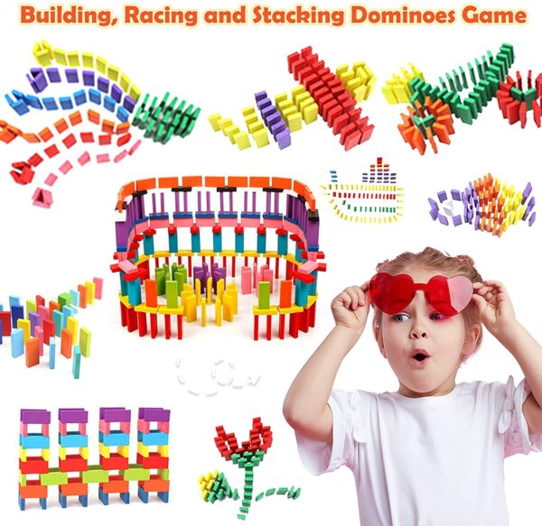Building Block Tile Game Racing Educational Toy for Kids