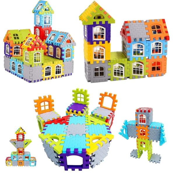 Happy Home House Building Blocks