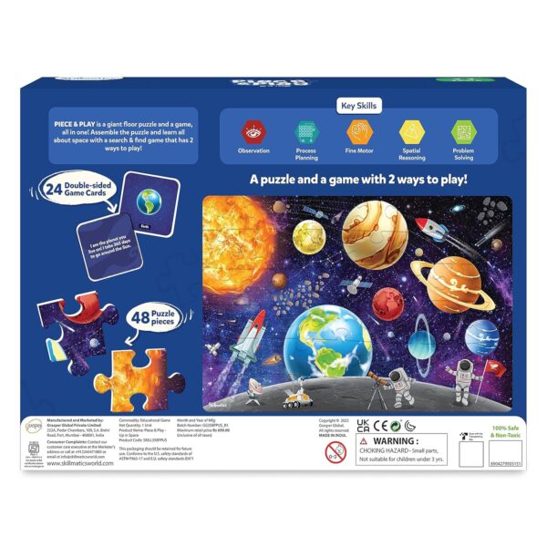 Floor Puzzle & Game - Piece & Play Space, Jigsaw & Toddler Puzzles