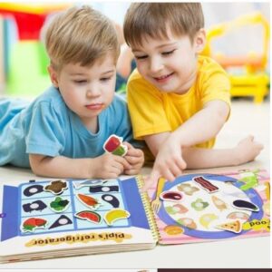 Kids Montessori Busy Learning Book