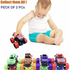 Toy Imagine 4x4 Mini Monster Friction Power Truck Pack of 2 Kids Age 3-8