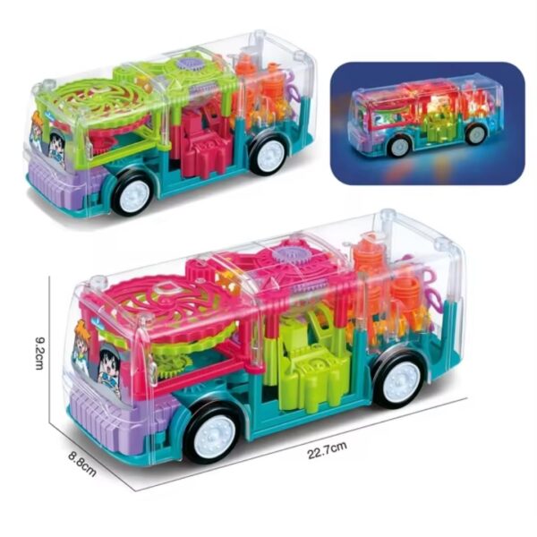 Storio Concept Transparent 3D Gear Simulation Bus Car