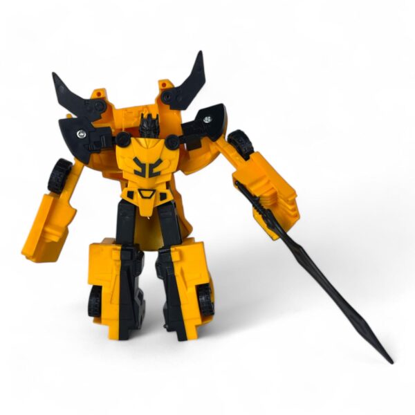 Bazinga Kid's Transforming Robot Action Figures Set