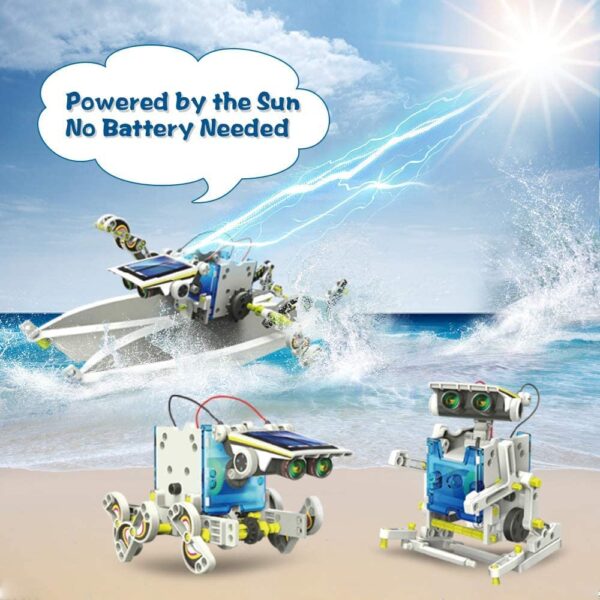 EYESIGN STEM 13-in-1 Solar Educational Robot Kit Toys