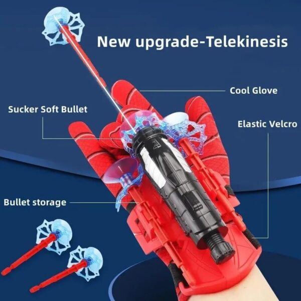 MOROVIK Spider Web Shooters Toy for Kids Fans