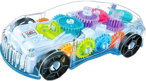 Storio 3D Baby Car Toy with 360 Degree Rotation