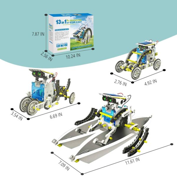 EYESIGN STEM 13-in-1 Solar Educational Robot Kit Toys