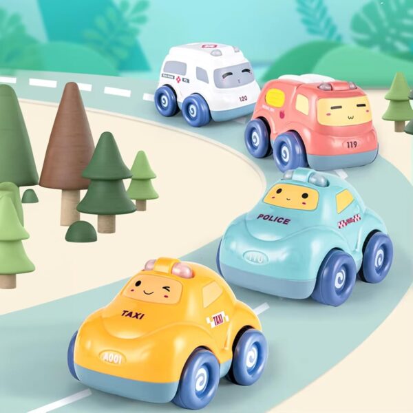Kidology Push & Go Baby Car Toy Set,