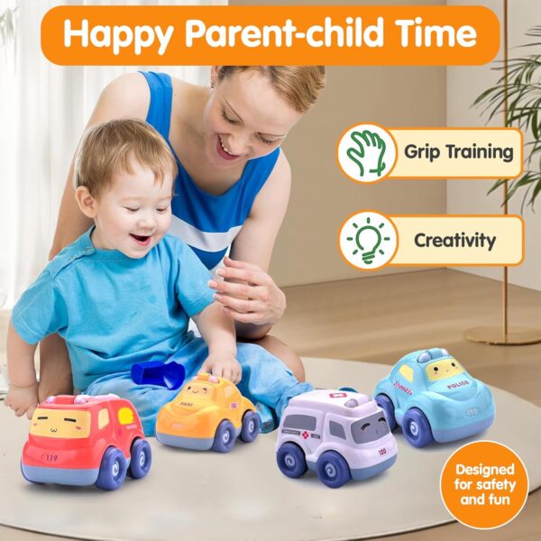Kidology Push & Go Baby Car Toy Set,