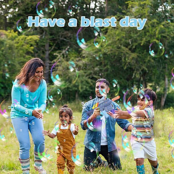 High Trusted® 3 in 1 Gun for Soft Bullet with Bubble Maker Gun Toy